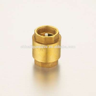 Female thread vertical Brass Check Valve one way check valve to prevent back flow