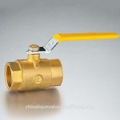 female thread intermediate brass ball valve