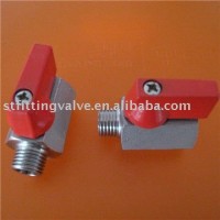 NPT Stainless Steel Mini Ball Valve FemalexMale